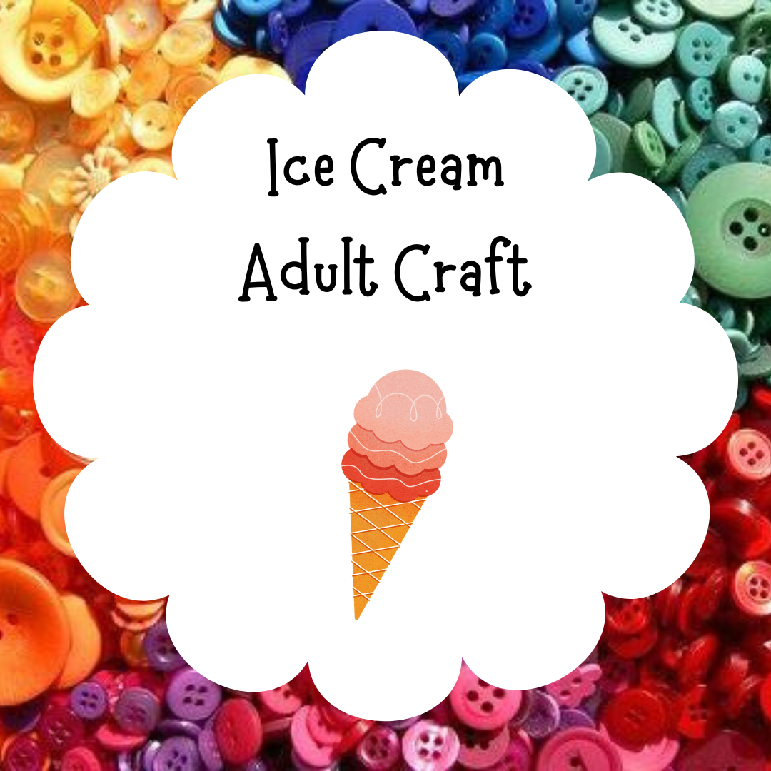 ice cream adult craft